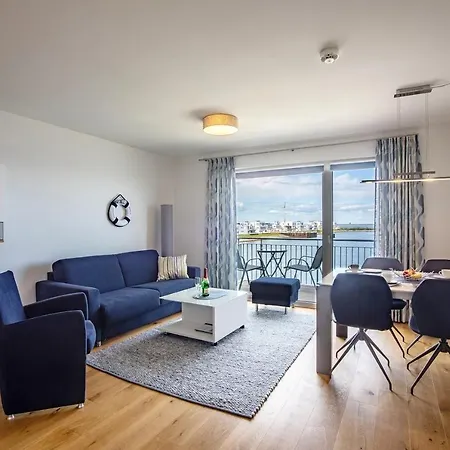 Reeder's Nest By Seeblick Ferien Oro, 2-zi-hafenwohnung